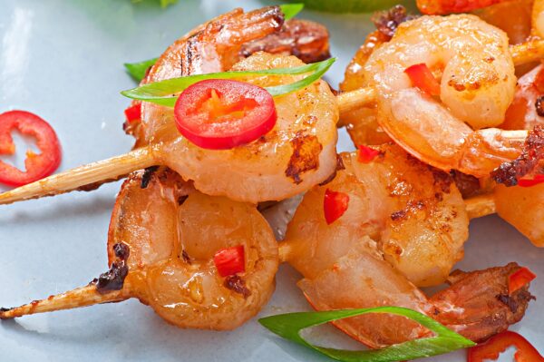Bouchées de crevettes